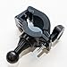 ISSIKI JAPAN Bike Phone Mount Holder,Universal Bicycle Handlebar Roll Ball Mount Adjustable Cell Phone Holder Cradle for iPhone 7 7 Plus 6 6S Plus, Samsung Galaxy (White & Black)