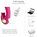 Utimi Clitoral Vibrator Silicone Clitoris Stimulator Rechargeable Dildo Vibrator G Spot Massager with 10 Modes Adult Sex Toys for Women and Couple
