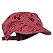 Flower Jeep Style Army Cap - Red OSFM