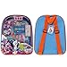 Backpack Cosmetic Set, Includes: Lip Gloss Compact, Hair Bows, Nail Polish, Nail File, Lip Balm, Toe Spacer, Nail Stickers (My Little Pony)