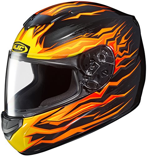 hjc cs r2 flame block helmet CS-R2 Thunder Adult Street Helmets (Brand New) Shop for Moto Gear HJC CS-R2 Thunder Adult Street
