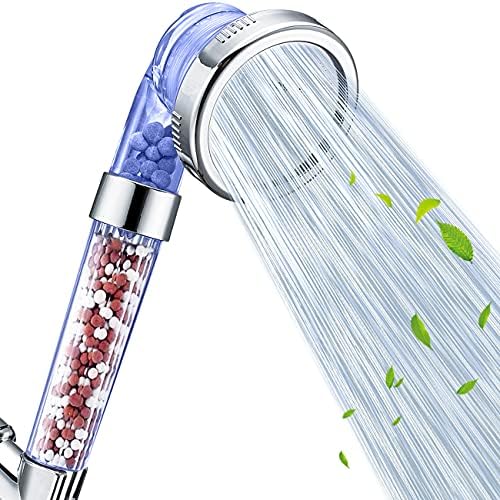 Nosame Shower Head, Filter Filtration High Pressure Water Saving 3 Mode