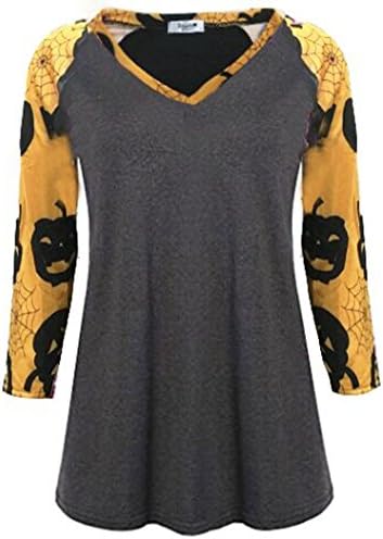 Fshop365 Women's Sweatshirt Tunic Top Pullover Top Yellow XXL