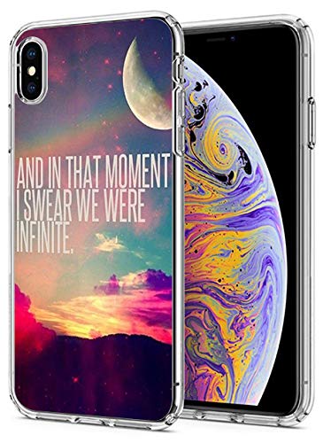 Slim Case Protective Cover Applicable to Apple iPhone Xs Max and in That Moment I Swear We were Infinite