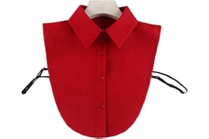 YEKEYI Detachable Collar Blouse Half Shirts False Collar for Women Girls