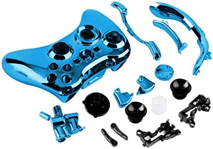 Housing Controller Shell Case Cover Set Faceplates Replacement Kits with Buttons for Microsoft Xbox 360 Controller