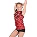 Sequin Dance Costume Tank | Just for Kix | Dance Top for Girls
