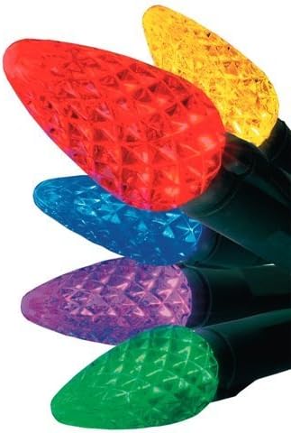 Nicolas Holiday 96015 50 LED Battery Operated C-5 Lights - 0.1 ft.