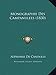 Monographie Des Campanulees (1830) - Alphonse De Candolle