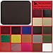 Dark Brown Leather and Vinyl Repair Patch by TMgroup, Genuine Faux Leather Repair Patch, Peel and Stick for Couch, Sofas, car Seats, Hand Bags,Furniture, Jackets, Large Size 3'' x 6'' (2)