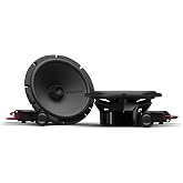 Rockford Fosgate P2V2-65HO Punch P2 6.5&rdquo; 2-Way Convertible Speakers (Pair) | High Output 2-Ohm Upgrade, Use in Coaxial Location or Unlock and Configure as Component System with Separate Tweeter/Midrange