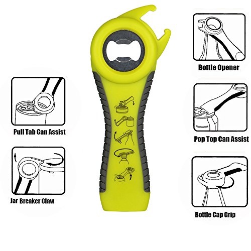 image for Maxracy Premium All-in-one Bottle Can Lid Twist Gripper Ideal for Seni