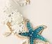 Bodermincer Summer Beach Style Bohemia Wedding Flower Head Wreath for Woman Party Mermaid Sea Star Starfish Decorations Charm Hairbands Mermaid Hair Accessories Mermaid Costume (Starfish Necklace)