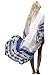 Oryer Womens Chiffon Swimsuit Bathing Suit Beach Bikini Swimwear Cover Up Dress
