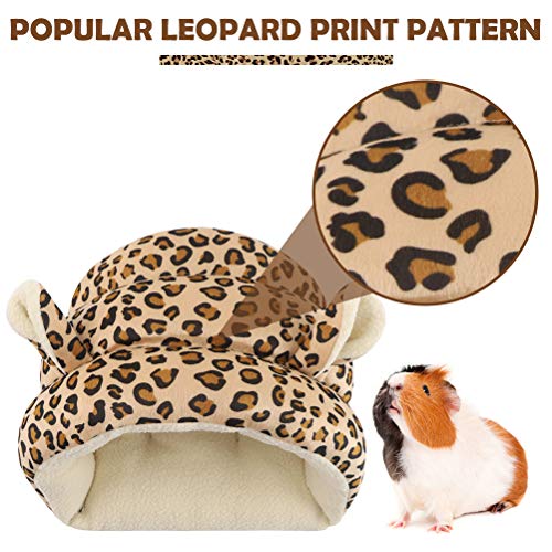 PAWCHIE Guinea Pig Bed Warm Cave Beds for Small Animals, Super Soft