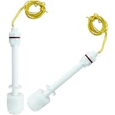 Piutouyar 2 Pack PP Plastic Float Switch | Water Pump Tank Liquid Water Level Sensor