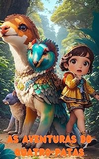 Livro As Aventuras de Quatro-Patas: Não perca a oportunidade de encantar seu filho com essa história mágica e inspiradora.