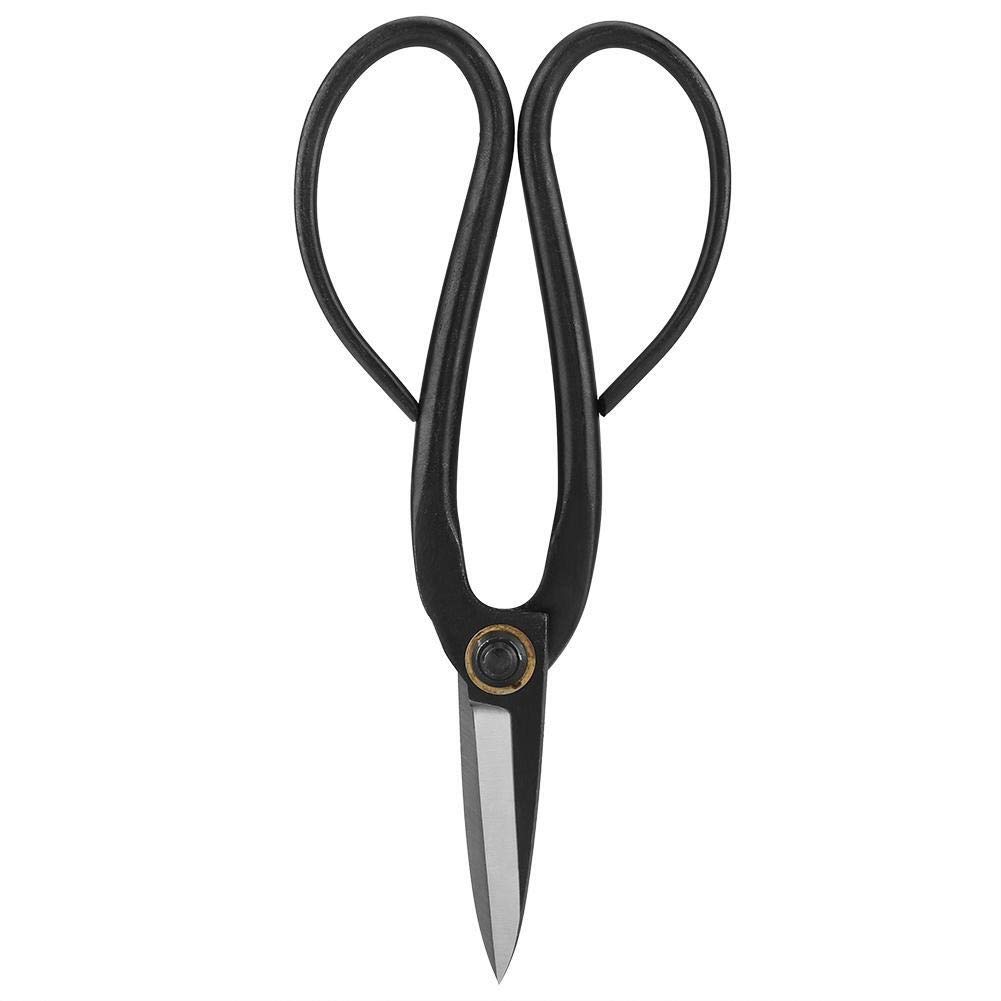 KSTE Bonsai Shears - 1 PC of 200mm Sturdy Steel Bonsai Scissors, Pruning Shear Roots Branches Trimming Tool, Garden Cutter.