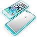 iPhone 6s Case, [Scratch Resistant] i-Blason Clear [Halo Series] Also Fit Apple iPhone 6 Case 6s 4.7 Inch Hybrid Bumper Case Cover (Clear/Blue)