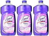 Lysol Power & Fresh All Purpose Multi-surface Cleaner - Pourable Lavender and Orchid, 40 Ounces (3 Pack)