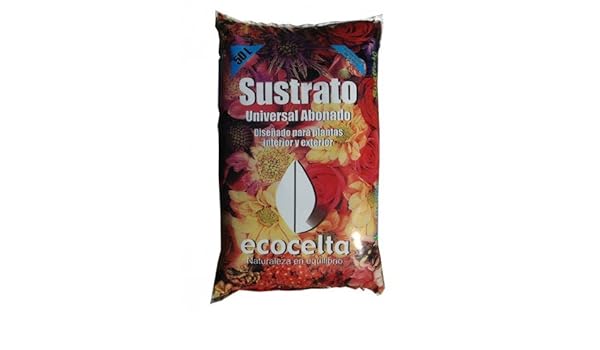Sustrato universal ecológico 20 L Ecocelta: Amazon.es: Jardín