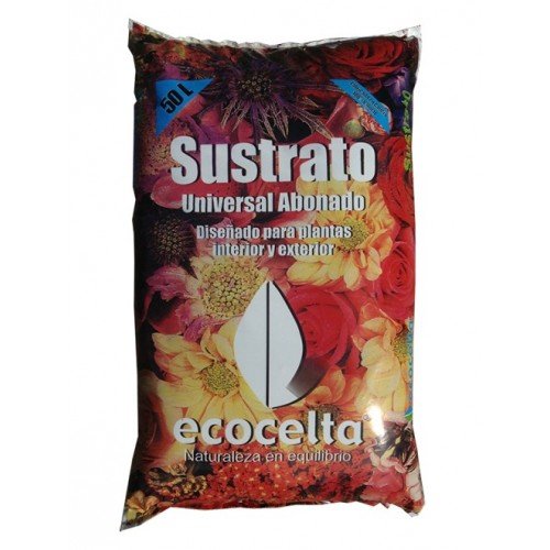 Sustrato universal ecológico 20 L Ecocelta: Amazon.es: Jardín