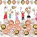 ToyerBee Rose Gold Balloons&Confetti Balloons 50pcs s Latex Party Gold& Real Rosegold Balloon Set for Baby Shower Bridal Shower Birthday Decorations Wedding As Party Supplies12 Inch