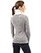 PattyBoutik Women's Layered-look Collar Marled Blouse