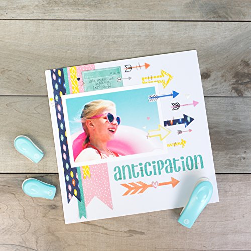 American Crafts Magnetic Staple Board by We R Memory Keepers | Includes small, medium and large magnetic staplers and 250 staples in 3 different sizes and 4 different colors