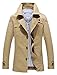 Lega Men's Cotton Pea Jacket Outdoor Winter Coat