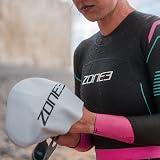 ZONE3 Long Hair Silicone Swim Cap 48g Anti Tear Durable Latex Free view 4