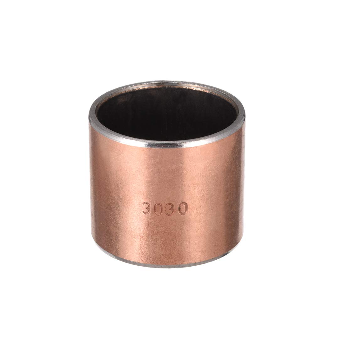 sourcing map Sleeve Bearing 30mm Bore x 34mm OD x 30mm Length Plain Bearings Wrapped Oilless Bushings
