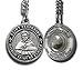 The Christian Mint, LLC St Peregrine Patron Saint of Cancer Medal w/Capsule of St Peregrine Soil (Men's 1-inch Diameter)