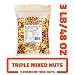 Daily Nuts Triple Mix 3 LB (Almonds (Dry-Roasted), Cashews (Dry-Roasted), Walnuts) No Artificials, Unsalted, Natural, Premium Nuts, Kosher Certified primary