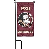 Florida State FSU Noles Mini Garden and Flower Pot Flag Topper