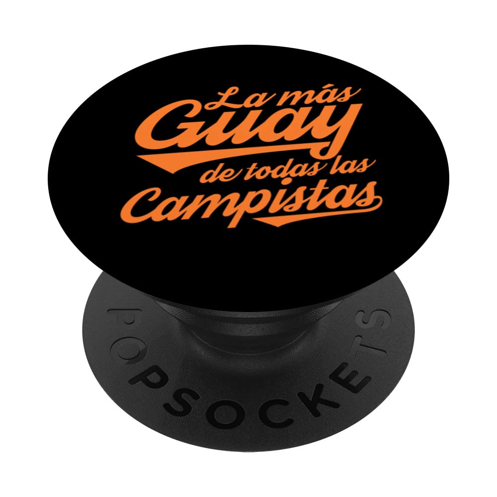 La más guay de todas las campistas, nostalgic retro design PopSockets Swappable PopGrip