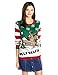 Ugly Christmas Sweater Juniors Elf Selfie-Pullover