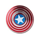 GoTwiddle Captain America Fidget Spinner - Spin 4-6 Minutes (Captain)