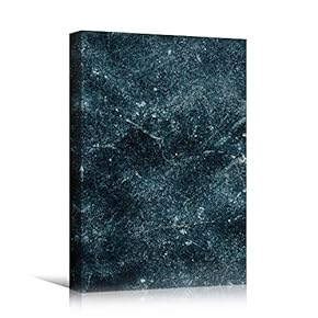 signwin Canvas Wall Art Dark Green and White...