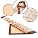 YORLFE Silicone Baking Mat Set, 2 Pack Non-Stick Silicon Liner for Bake Pans & Rolling with Measurements, Heat Resistant Cookie Sheets for Macaroon/Pastry, 16