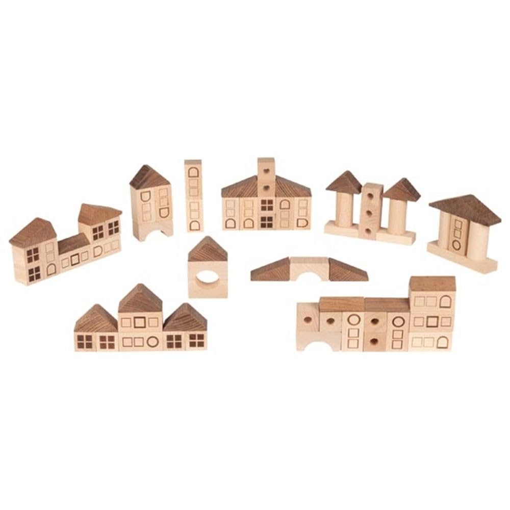 Goki- Building Modules, City, Nature Games, Colour (Brown) (58565)