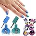 Townley Girl Minnie Mouse Kiss It Paint It Lip Gloss and Nail Polish Set with Makeup Case, 5 Pieces