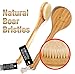 Dry Brushing Body Brush - Dry Brush & Bath Brush Combination - Natural Bristle Brush for Remove Dead Skin Toxins Cellulite, Improves Lymphatic Functions,Stimulates Blood Circulation