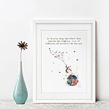 It is only with the heart that one can see rightly what is essential is invisible to the eye Quotes The little Prince Art Print Nursery Decor No Frame AP138