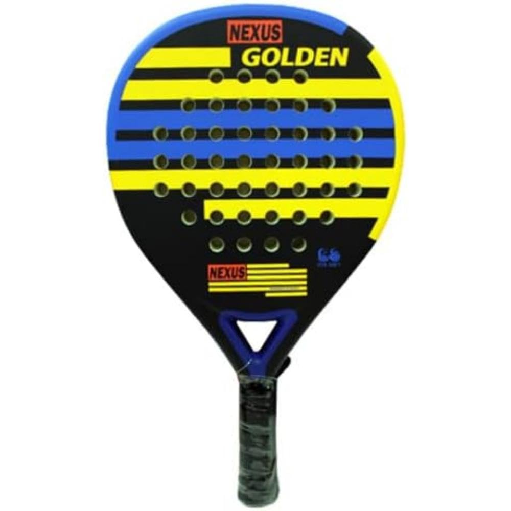 Nexus Golden Padel Racquet, Unisex Adults, Multicoloured (Multicolour), One Size