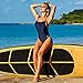 baleaf Women's Athletic Training Adjustable Strap One Piece Swimsuit Swimwear Bathing Suit Navy 40