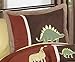 Sweet Jojo Designs 3-Piece Dinosaur Children and Kids Full/Queen Boys Bedding Set