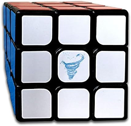 Funny Humor Design Cool Tornado Water Weather Wind Special Effects 3x3 Speed Cube Fancy Toy Magic Cube