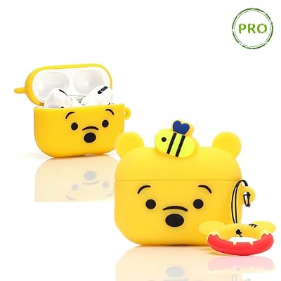 Cartoon Silicone Airpods Pro Case Honey Winnie Kuwait Ubuy