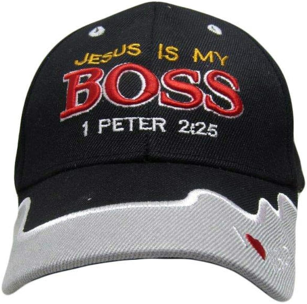 Trade Winds Christ Christian Jesus is My Boss 1 Peter 2:25 Black